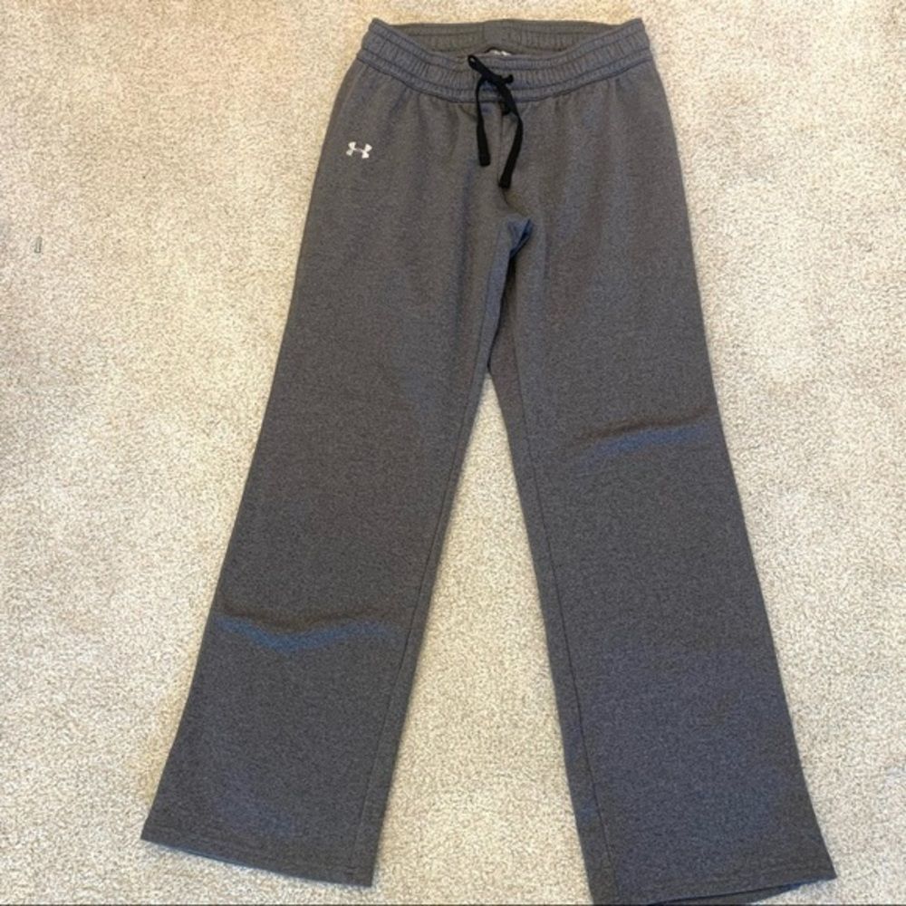 Under Armour Gray Fleece Lined Athletic Pants M‎